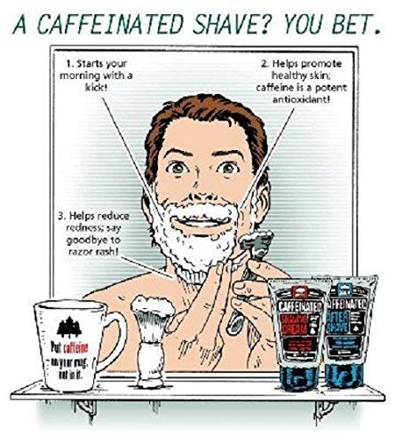 Pacific Shaving Company Caffeinated Aftershave - Helps Reduce Appearance of Redness, With Safe, Natural, and Plant-Derived Ingredients, Soothes Skin…
