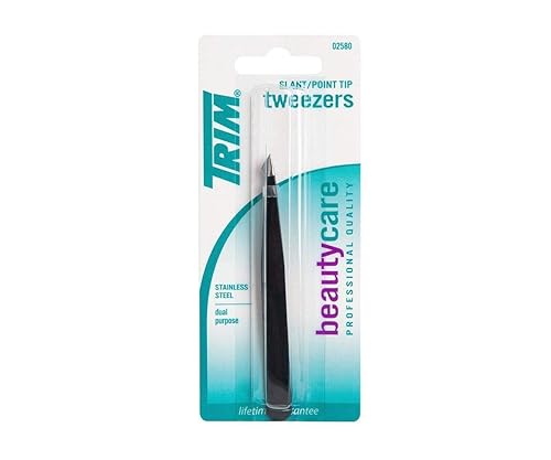 TRIM SLANT/POINT COMBO TWEEZER