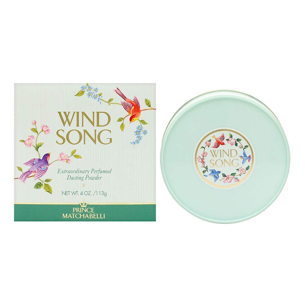 Prince Matchabelli Wind Song Dusting Powder for Women 4 Oz / 120 Ml (045893609602)