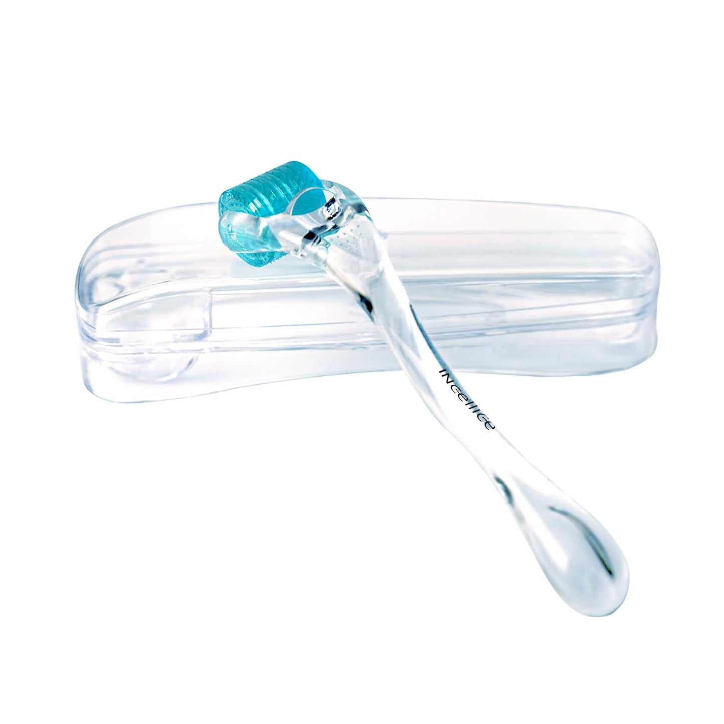 Derma Roller Microneedle Roller, 200 Real Individual Titanium 0.25mm Microneedling Roller, Micro Needling Roller for Home Use Men Women