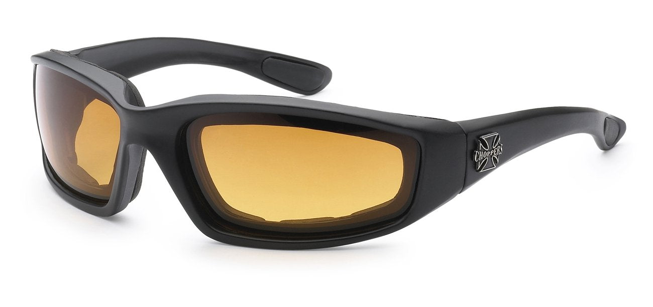 Choppers Gangster Mens Women Biker Cycling Padded Motorcycle Goggles Sunglass...