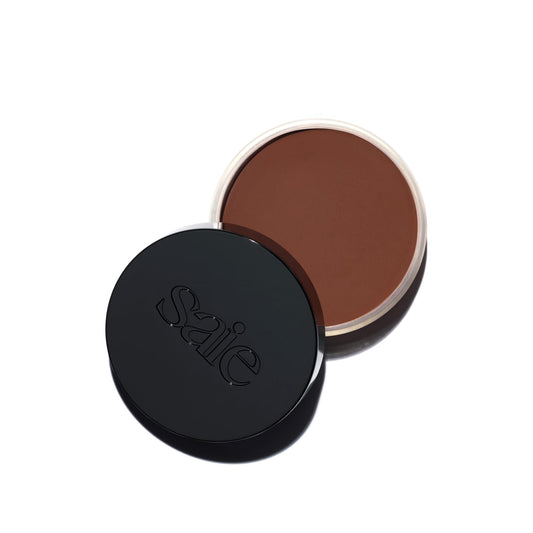 Saie Sun Melt Cream Bronzer - Buildable Balm Face Bronzer for Effortless Sculpting - Cream Contour Enriched with Vitamin C, Nourishing Skincare Beauty & Personal Care Saie