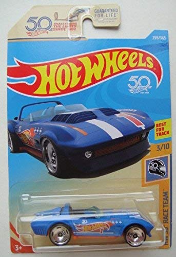 Hot Wheels HW 50 RACE TEAM 3/10, BLUE CORVETTE GRAND SPORT ROADSTER 259/365