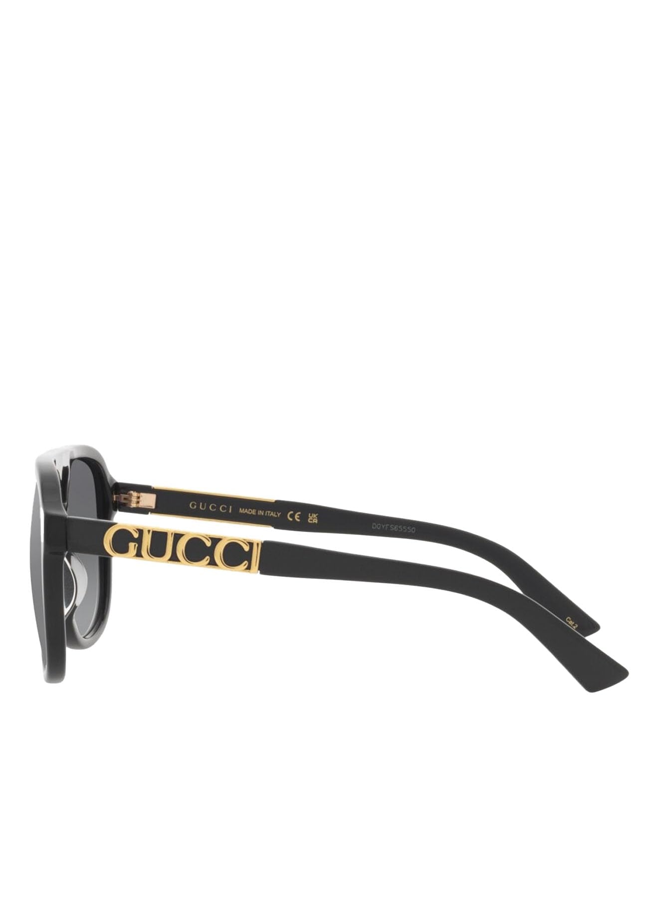 Gucci Pilot Sunglasses GG1188S 002 Black 58mm