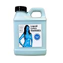 Metallic Blue 8 Oz - Liquid Latex Face and Body Paint Ammonia Free, Cosplay Avatar Shimmery Blue Sparkle Peel Off Paint