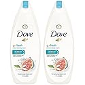 Dove Go Fresh Restore Body Wash, 22 oz (Pack of 2)