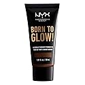 NYX PROFESSIONAL MAKEUP Born To Glow Naturally Radiant Foundation, Medium Coverage - Chestnut