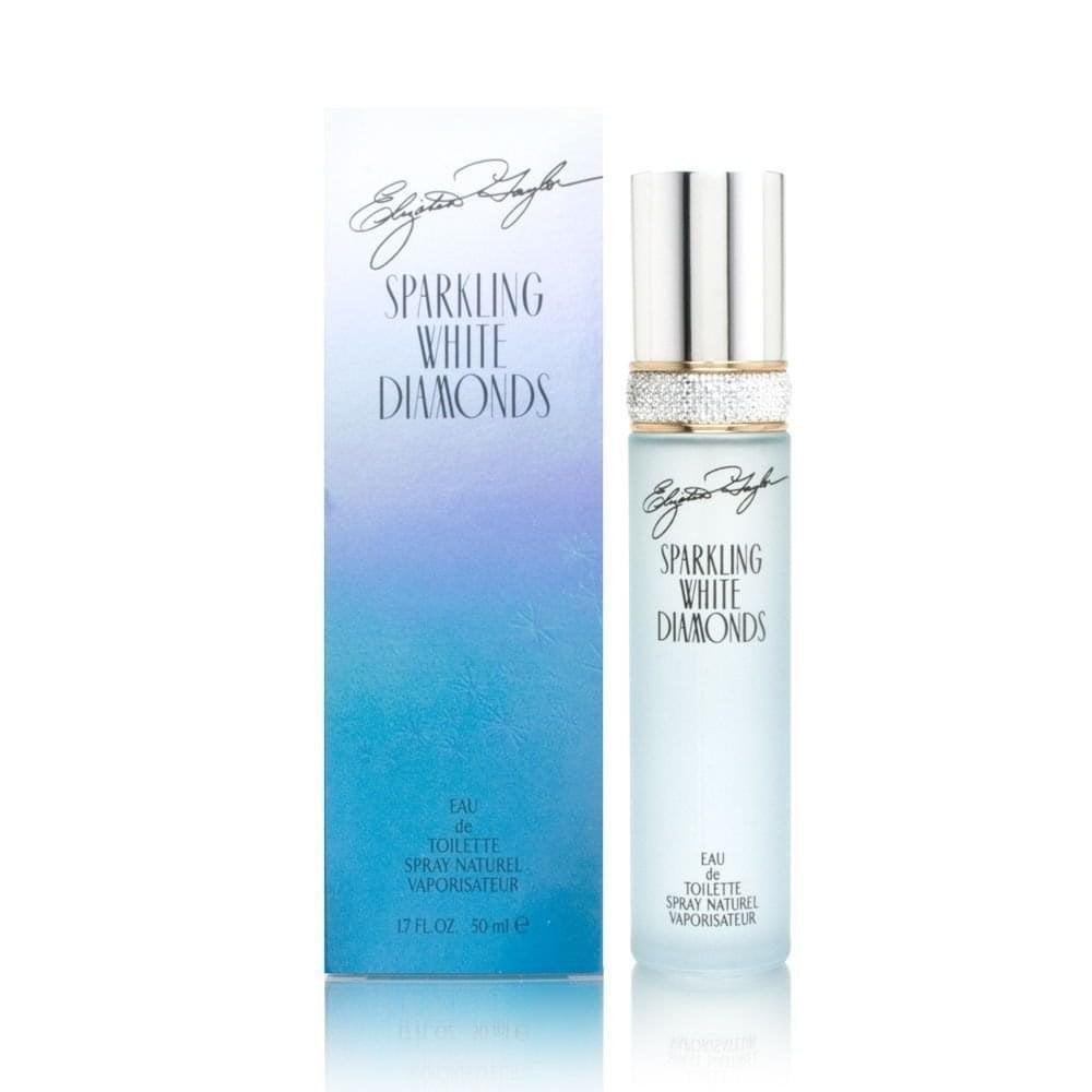 Sparkling White Diamonds By Elizabeth Taylor For Women. Eau De Toilette Spray 1.7 Oz.