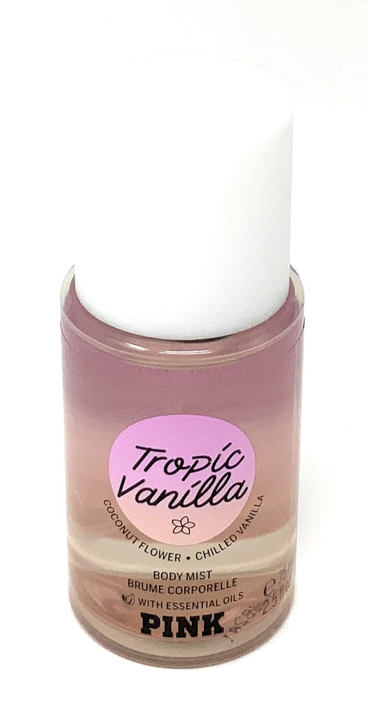 Victoria's Secret PINK Body Mist Tropic Vanilla Travel Size 2.5 fl oz Beauty & Personal Care Victoria's Secret