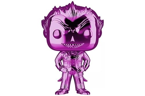 Funko POP! Heroes: DC Comics Batman Arkham Asylum - The Joker (Purple Chrome) (NYCC Debut)