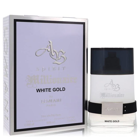 Lomani Spirit Millionaire White Gold Men EDP Spray 3.3 oz