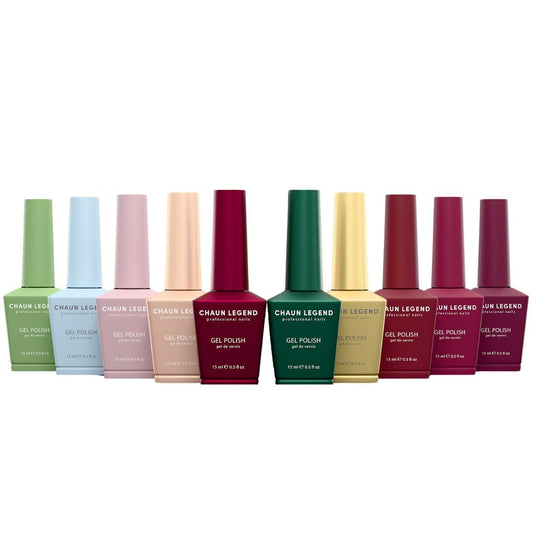 Chaun Legend UV LED Gel Nail Polish 0.5 Ounce Long Lasting, Bubble Free, Quick Dry High Shine - Holiday Collection 2024 Beauty & Personal Care Chaun Legend Professional Nails