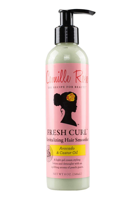 Camille Rose Fresh Curl Revitalizing Hair Smoother, Avocado & Castor Oil, 8 oz (240 ml)
