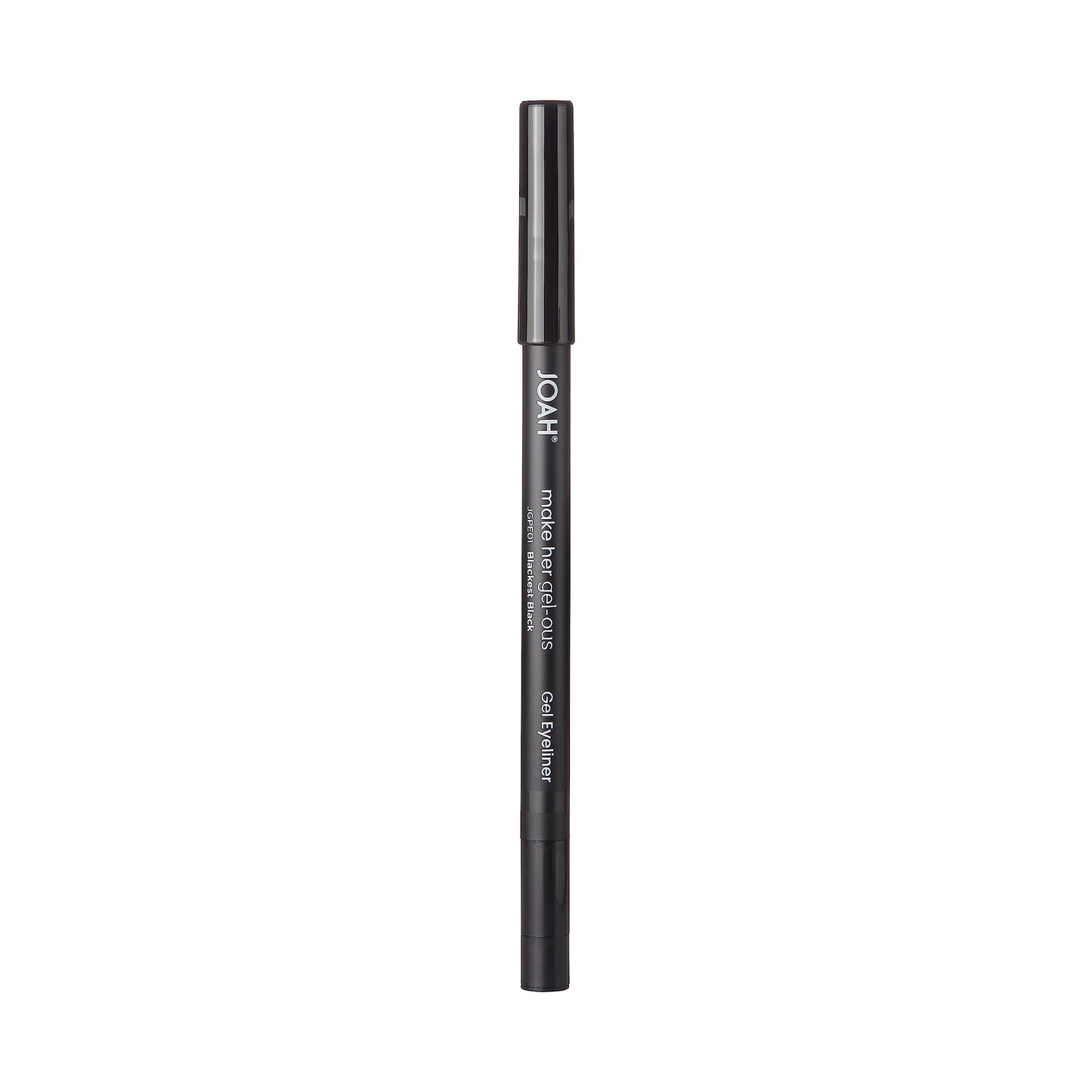 JOAH Smooth Gel Eyeliner Pencil 0.02 oz - Waterproof, Smudge-Proof Long-Lasting Eye Liner with Built-In Sharpener, Silky Glide Gel Formula for Precise