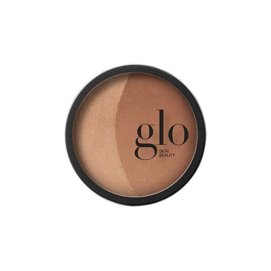 Glo Skin Beauty Bronze - Natural Mineral Pressed Powder Bronzer for Face for a Sun-Kissed Glow, Lightweight Makeup Infused with Antioxidants