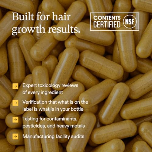 Nutrafol Women's Hair Growth Supplements, Ages 18-44, Clinically Proven for Visibly Thicker and Stronger Hair