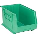 Quantum Storage QUS260 Ultra Stack and Hang Bins - 18" x 11" x 10" - 4 Pack