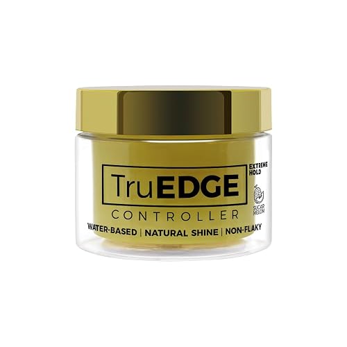 NICKA K NEW YORK Tyche TruEDGE Plus Controller - 100ml / 3.38 fl oz - Water-Based, Black Castor Oil & Hemp Seed Oil - (HETR13 Sugar Melon)