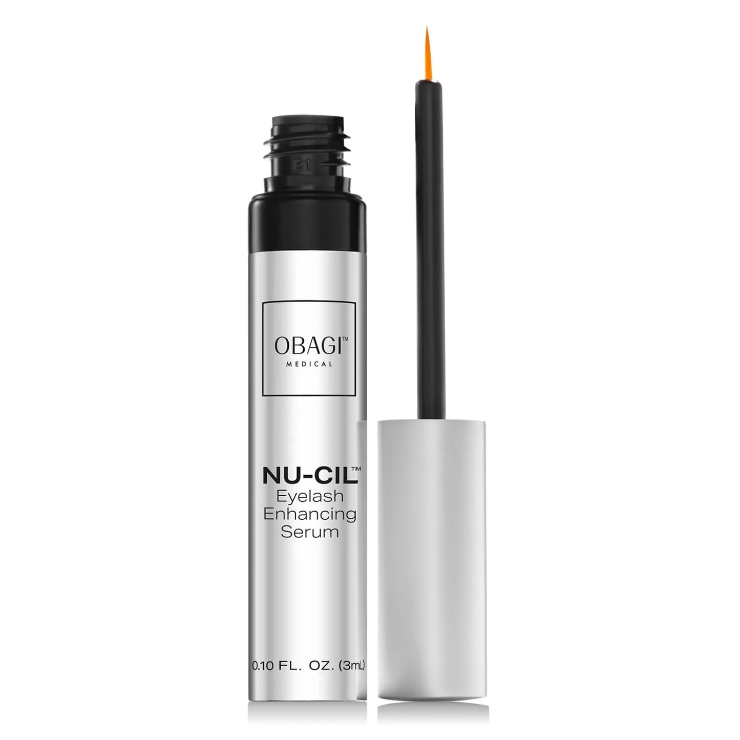 Obagi Nu-Cil Eyelash Enhancing Serum - Nourishing Lash Serum with Biotin for Thicker & More Defined-Looking Lashes - 0.1 oz, Pack of 2 Beauty and Personal Care Obagi Medical