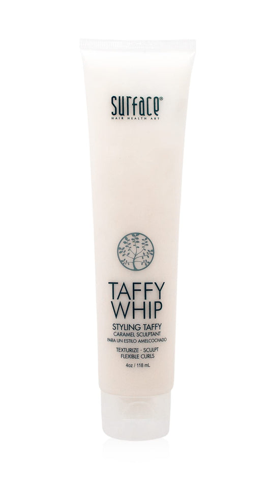 Surface Hair Taffy Whip, Styling Sculptant For Men And Women, With Natural Fibers for Structured Styling, 4 Oz.