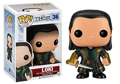 Funko POP Marvel Bobble Thor Movie 2 Loki Action Figure