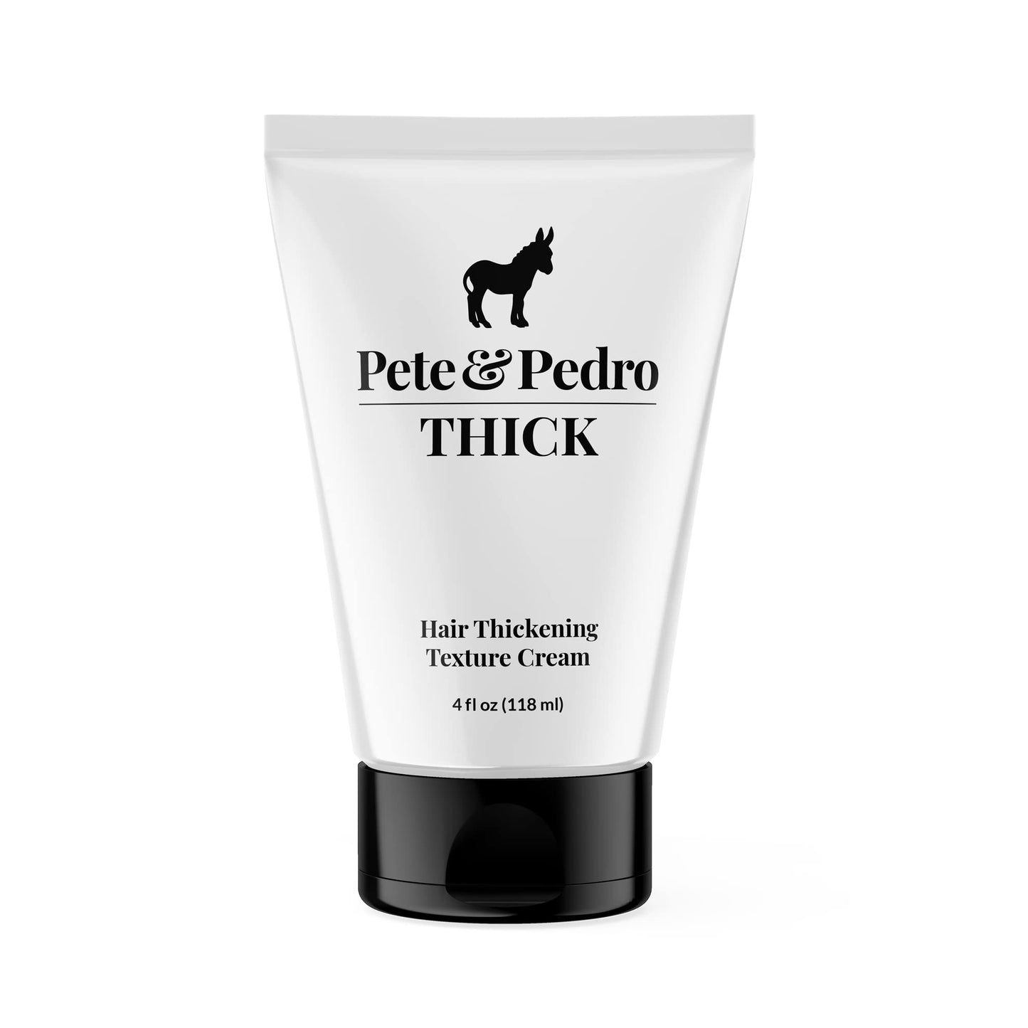 Pete & Pedro THICK Hair Cream - Light-Holding, Thickening & Texture Styling Cream | For Fine, Thin, & Thinning Hair, Men & Women | Adds Thickness
