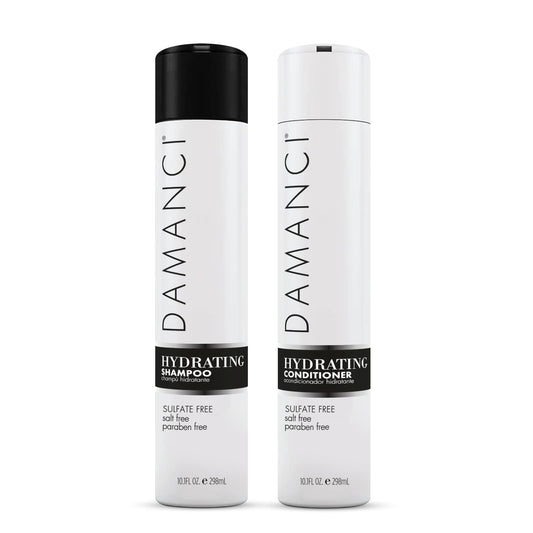 Damanci Hydrating Shampoo and Conditioner Duo, Sulfate Free Shampoo and Conditioner for Dry Hair, with Keratin and Collagen, Paraben and Salt Free Beauty & Personal Care DAMANCI