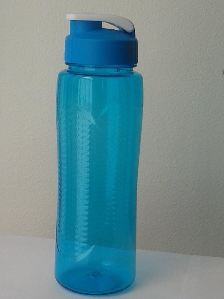 Water Bottle with Flip-top Lid, 24 OZ, (PACK OF 3)