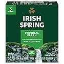 Irish Spring Deodorant Soap Original Bar, 3.7 Ounce (Pack of 3)