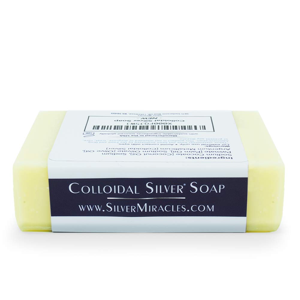 Colloidal Silver Soap - 6 pack Beauty & Personal Care Silver Miracles