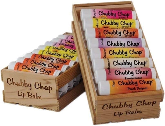 Chubby Chap - Large Jumbo Natural Lip Balm - 24 Pack Variety Pack Beauty and Personal Care Chubby Chap
