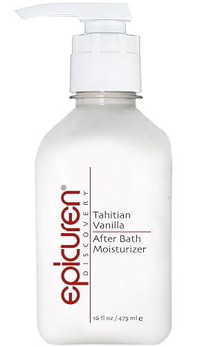 epicuren DISCOVERY Tahitian Vanilla After Bath Body Moisturizer, 16 oz.