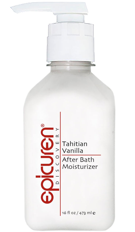 epicuren DISCOVERY Tahitian Vanilla After Bath Body Moisturizer, 16 oz.