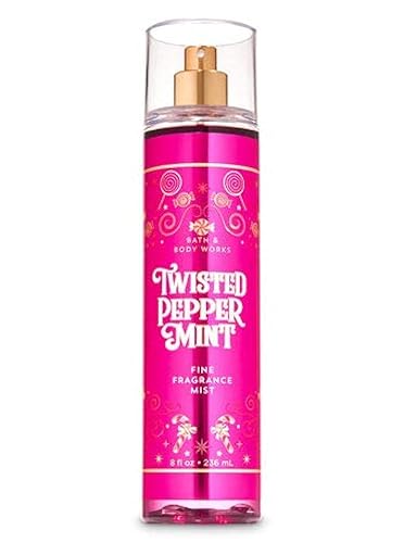 Bath & Body Works Twisted Peppermint Fragrance Mist 8 Oz