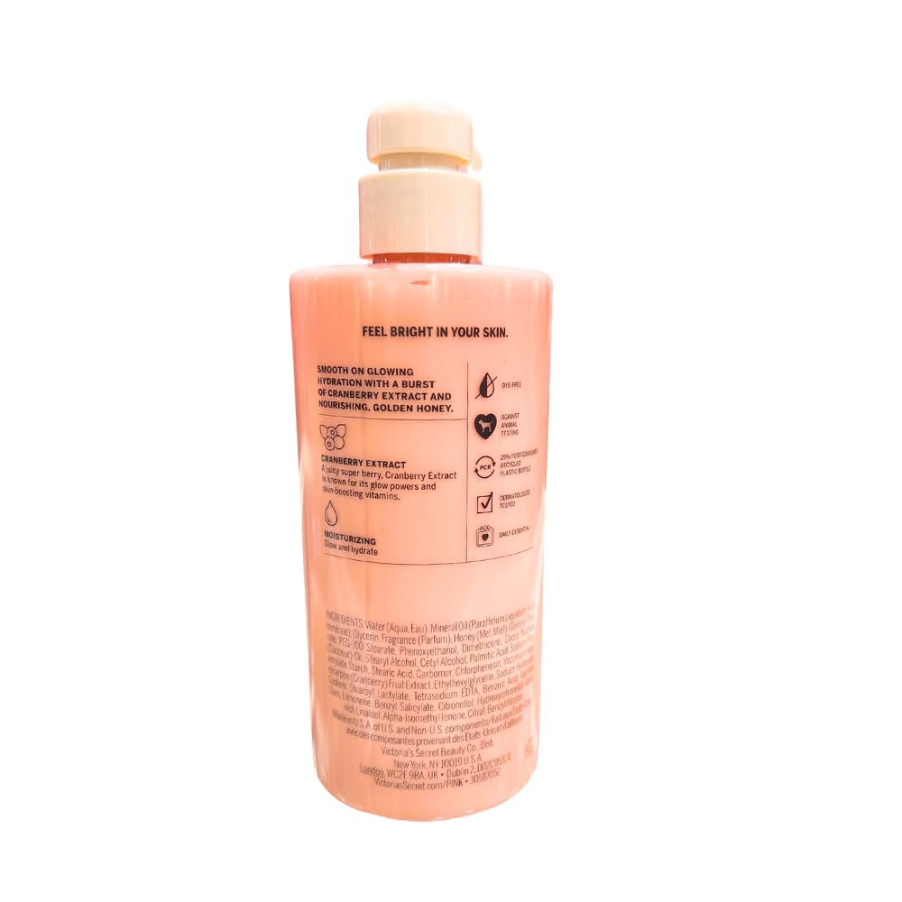Victoria's Secret PINK Honey Cranberry Body Lotion 14 fl oz - Limited Edition