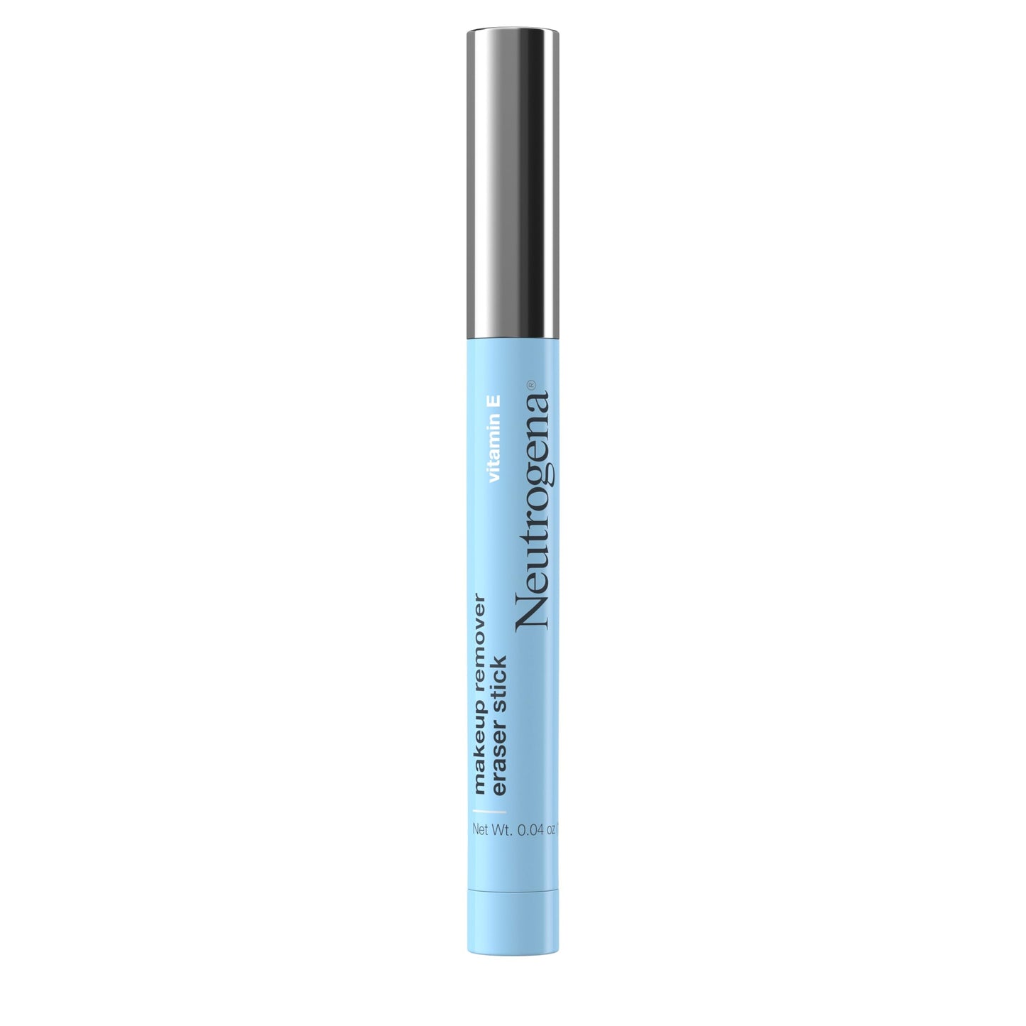 Neutrogena Makeup Remover Stick with Vitamin E,Makeup Removing Gel Pen for On-the-Go Touch-Ups of Stray or Smudged Eyeliner, Lipstick, & More, 0.04 oz