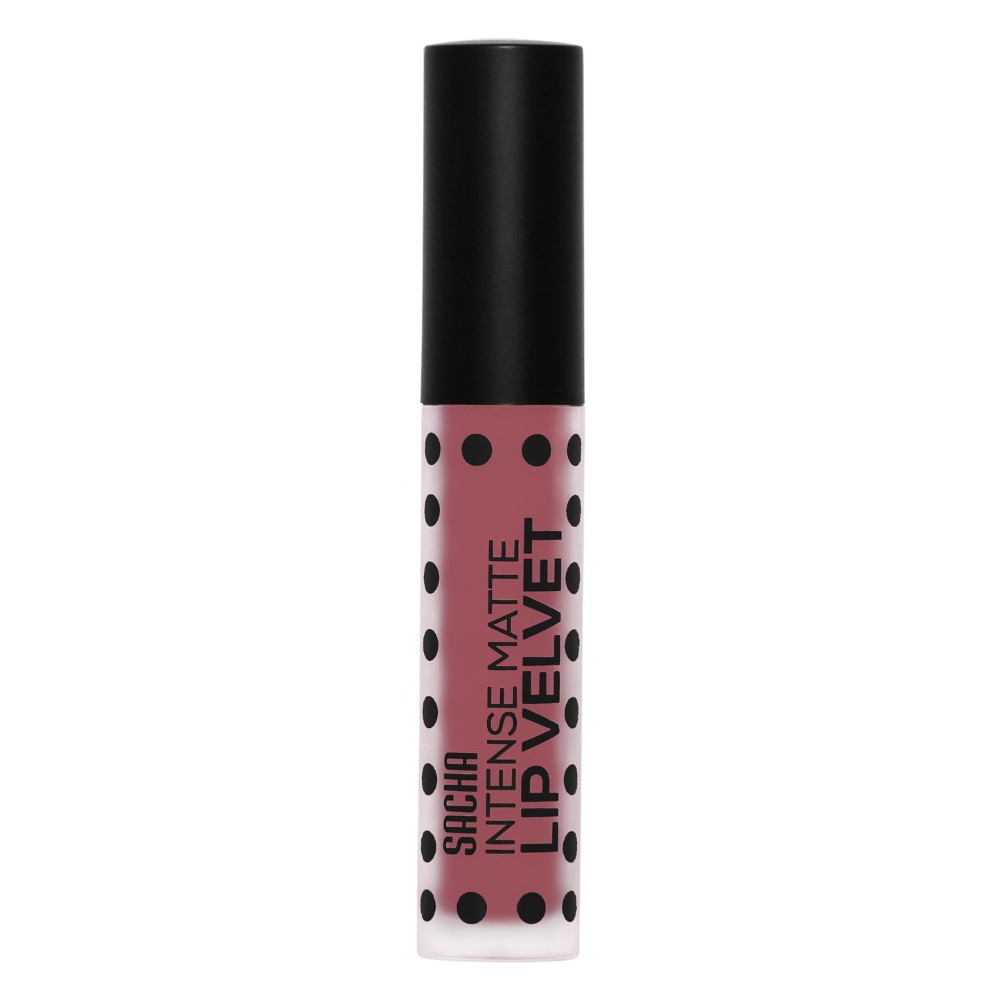 Sacha Cosmetics Intense Matte Lip Velvet Liquid Lipstick, Long-Lasting Velvet Matte Finish, 0.2 fl oz, Leading Lady