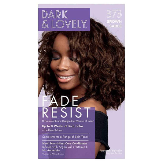 Dark And Lovely fade resist, brown sable rich conditioning color