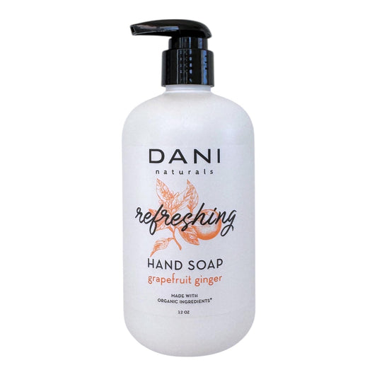 DANI Naturals Grapefruit Ginger Hand Soap, 12 fl oz, Vegan, Non-Toxic, Made in USA Beauty & Personal Care DANI