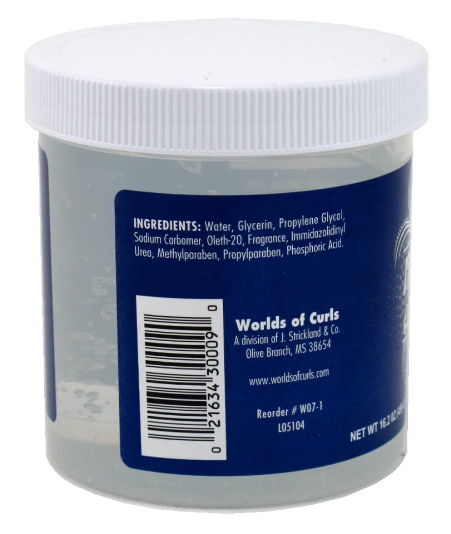 Worlds Of Curls Curl Activator Original Gel Normal 16.2 Ounce (Pack of 2)