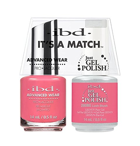 ibd - It's a Match - Duo Pack - Lush Blush - 14 ml/0.5 oz Beauty & Personal Care IBD