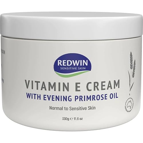 Redwin #MC VITAMIN E CREAM 300G -Nourish and soften your skin Moisturiser with Vitamin E and Evening Primrose Oil.