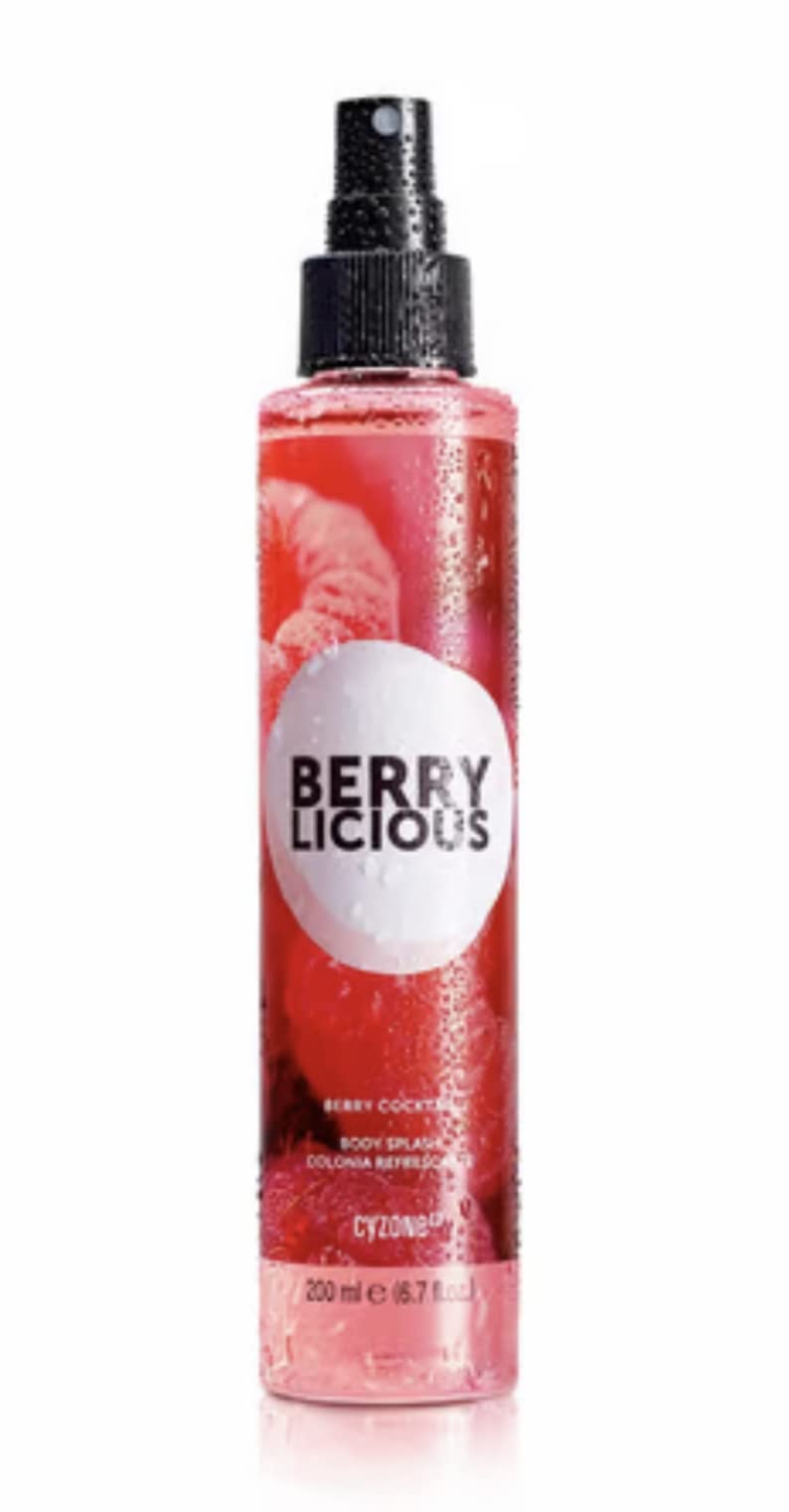 Cyzone Berrylicious Berry Cocktail Refreshing Body Splash 6.7 fl. oz. (200ml)