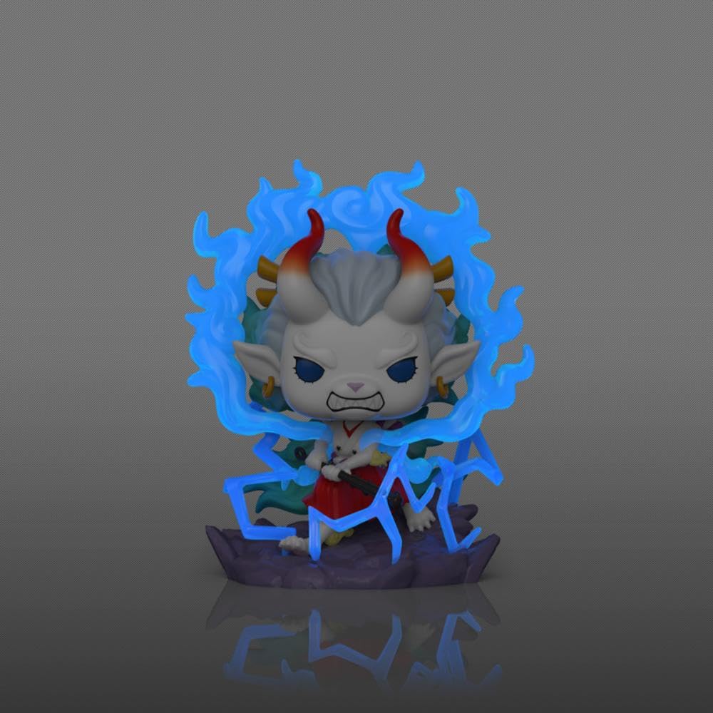 Funko Pop! ONE Piece: Yamato 6-inch Glow in The Dark #1596 [Exclusive] Vinyl Figure