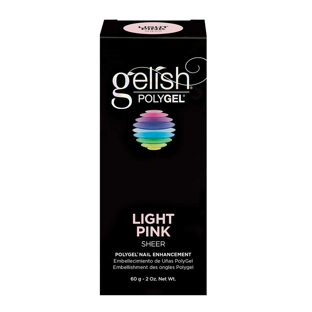 Gelish Light Pink PolyGel UV/LED Hybrid Sculpting Nail Enhancement, 2 oz Beauty & Personal Care Gelish