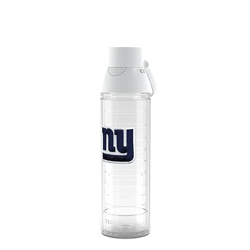 Tervis Venture Lite NFL New York Giants - Primary Logo Made in USA Double Walled Insulated Tumbler Travel Cup Keeps Drinks Cold & Hot, 24oz Water