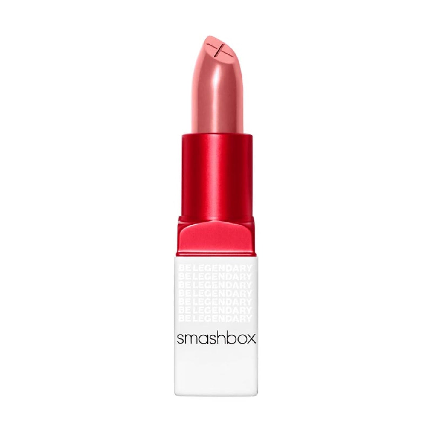 Smashbox Be Legendary Prime & Plush Lipstick | Creamy, Peptide-Infused, Lipstick with Primer for Smooth Color & Moisture Boosting Ceramides, 0.11