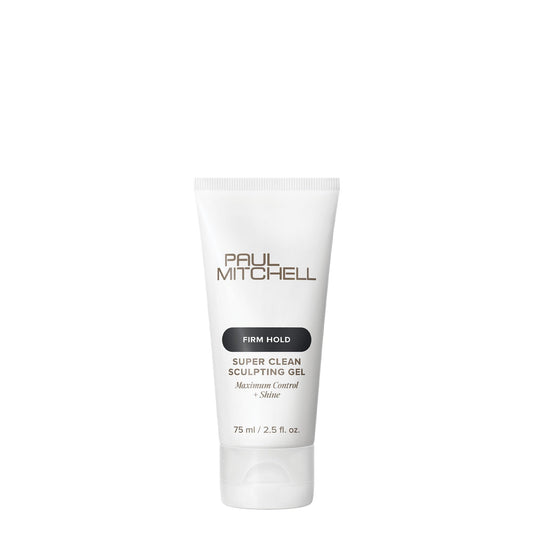 Paul Mitchell Super Clean Sculpting Gel, Firm Hold, Maximum Control + Shine, For All Hair Types, 2.5 oz
