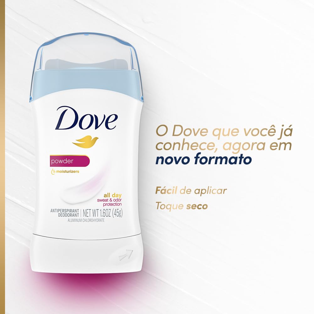 Dove Invisible Solid Anti-Perspirant Deodorant, Powder, 1.6 oz (1 Pack) Beauty and Personal Care DOVE MEN + CARE