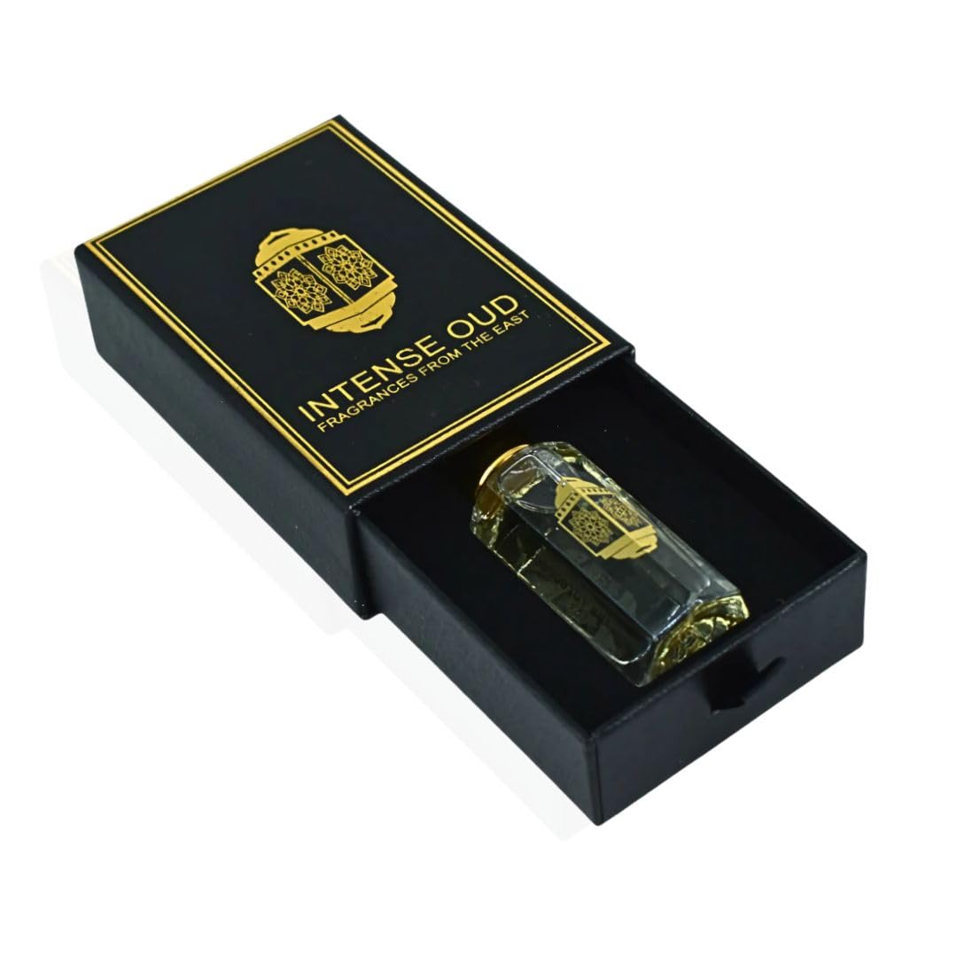 INTENSE OUD Woody Vanilla Long Lasting Arabian Perfume Oils for Women 12ML (0.40 OZ) Concentrated Perfume Oil with Sweet Vanilla, Soft Sandalwood Beauty & Personal Care INTENSE OUD